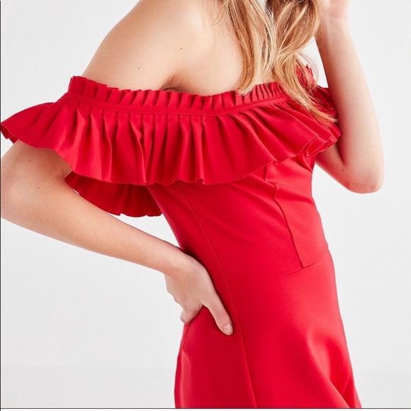 Red Urban Outfitters Romper - Picture 2 of 3